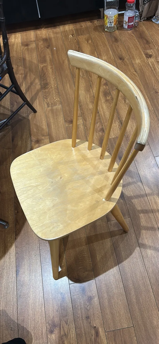 Light Wood Dining Chair thumbnail