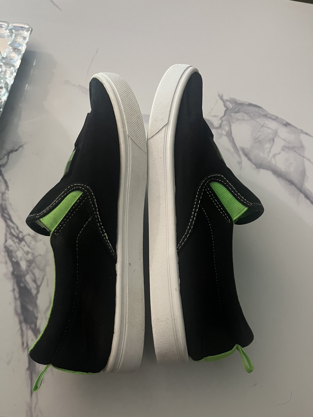 Minecraft Creeper Slip-On Shoes size 7 youth - photo 5