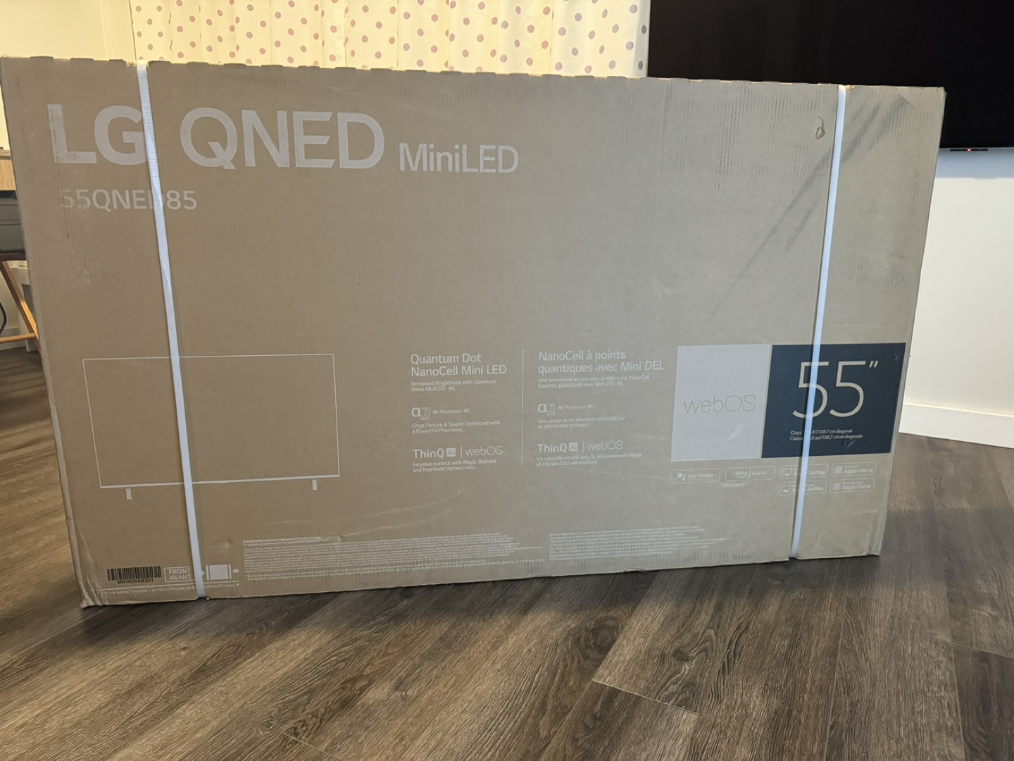 LG 55QNED85 55-inch QNED MiniLED Smart TV - New in Box
