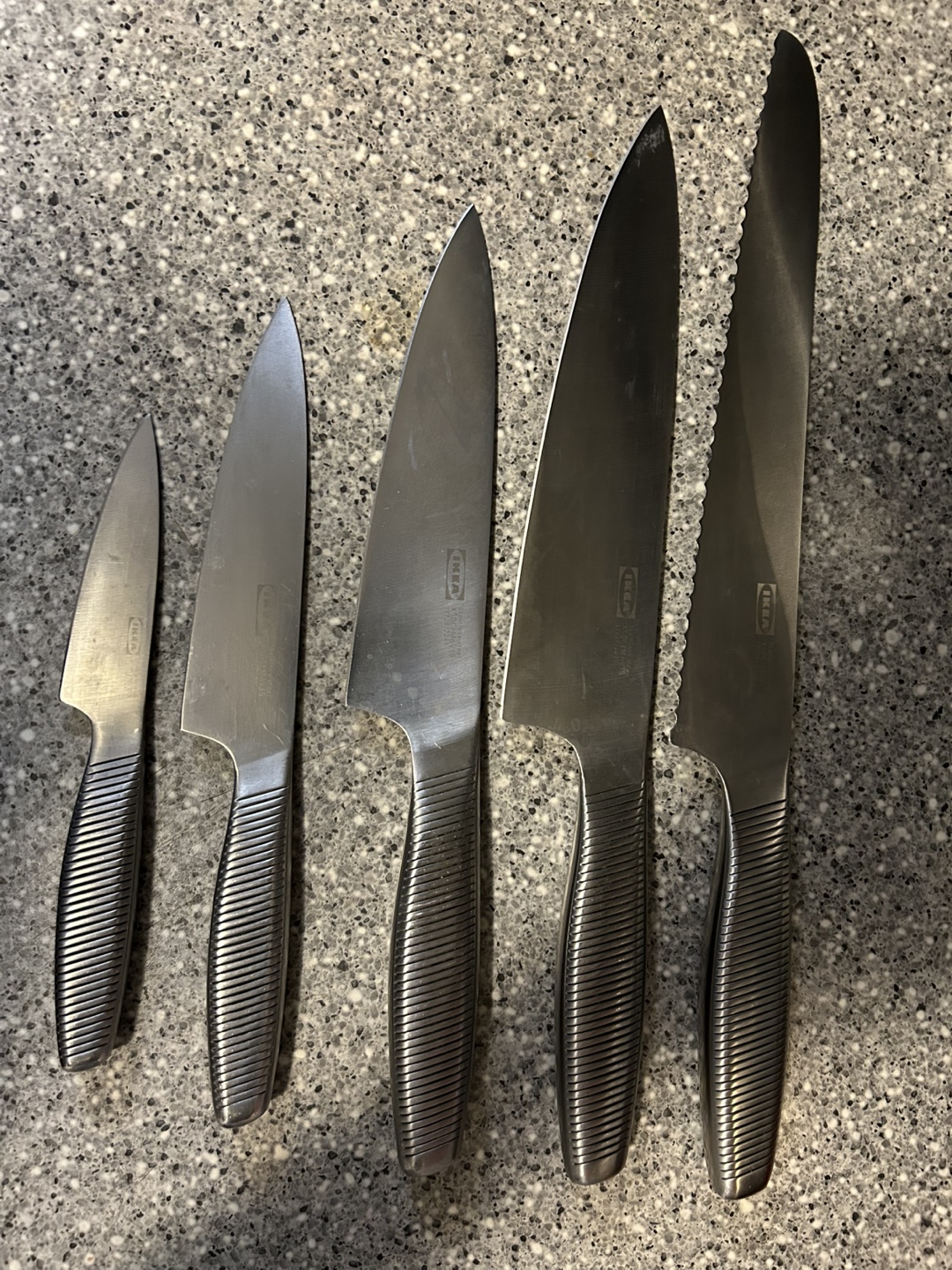5-Piece Stainless Steel Knife Set