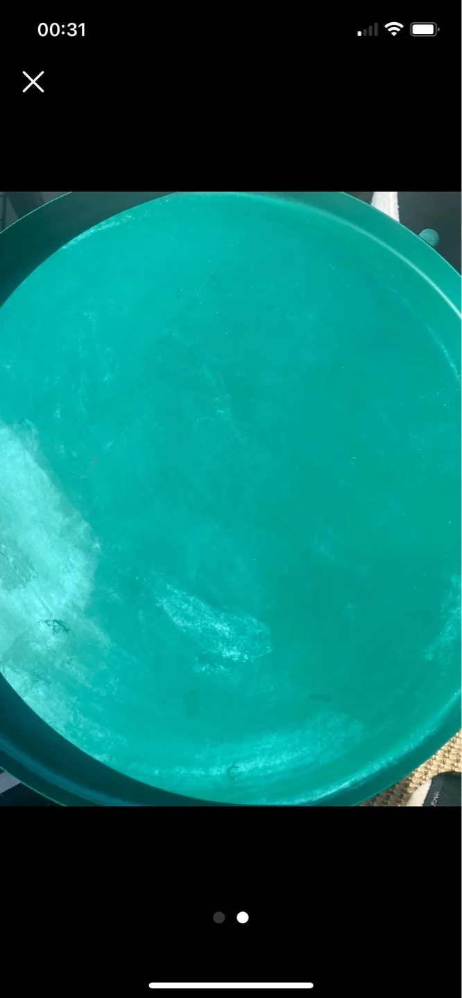 IKEA GLADOM Side Table - Teal Green image indicator(2)