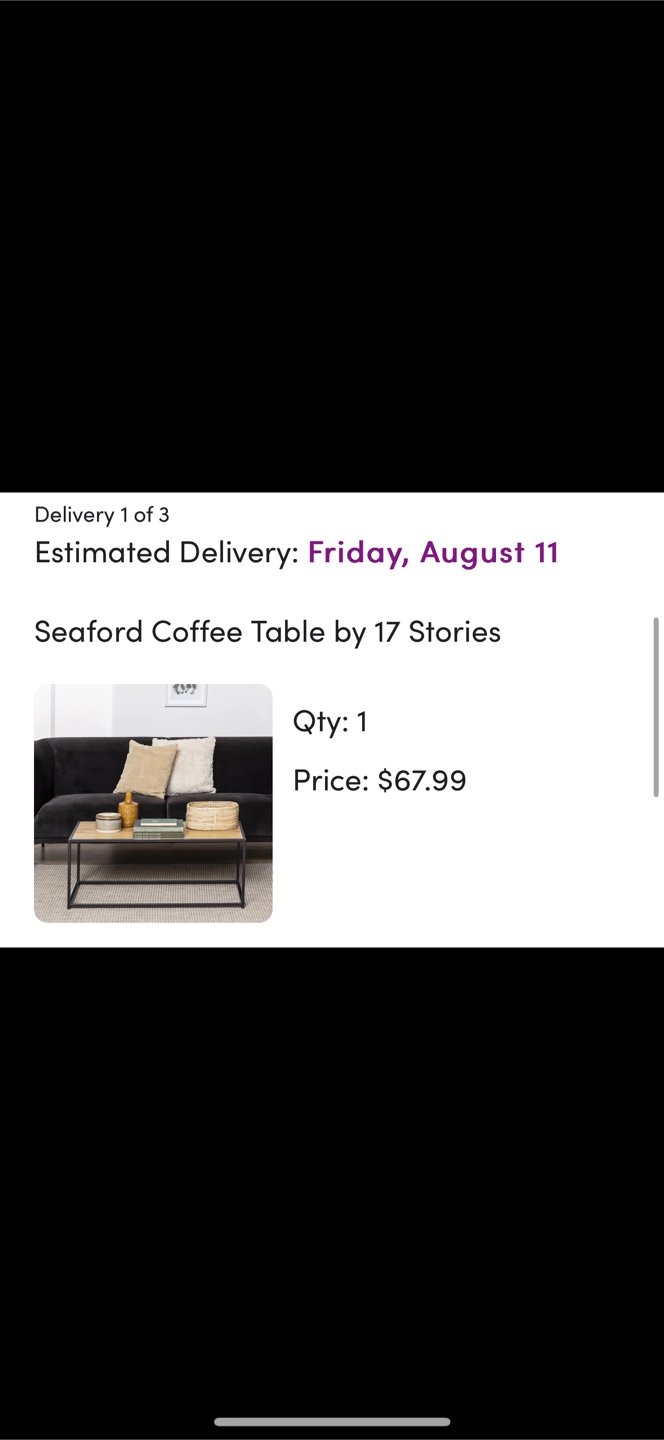 Wayfair Coffee Table - photo 2