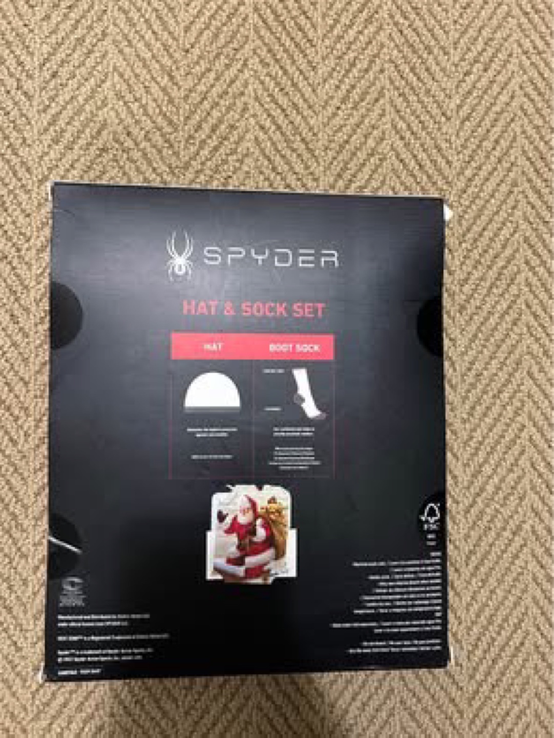 Spyder Men's Hat & Sock Set #freecycle - photo 2