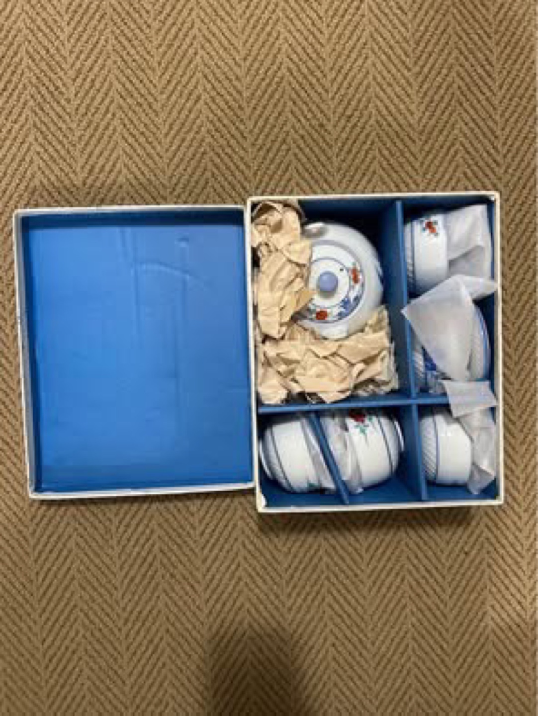 Vintage Japanese Tea Set with Box - photo 3