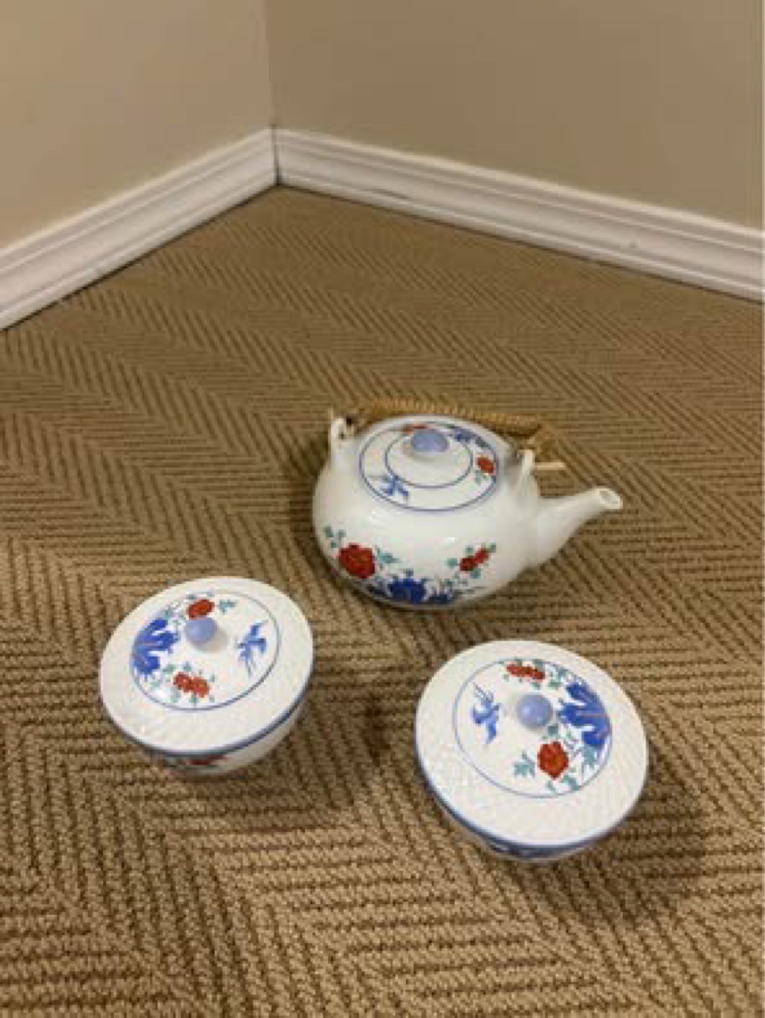 Vintage Japanese Tea Set with Box - photo 4
