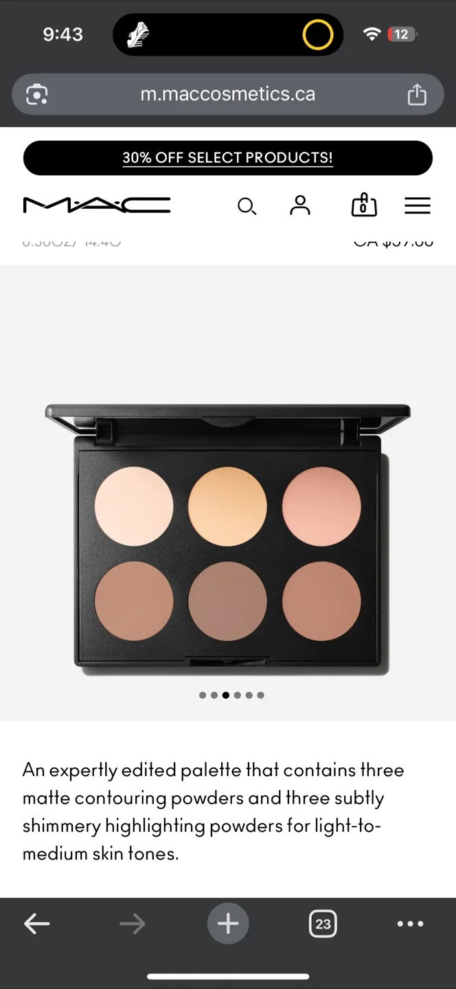MAC Studio Fix Sculpt and Shape Contour Palette image indicator(2)