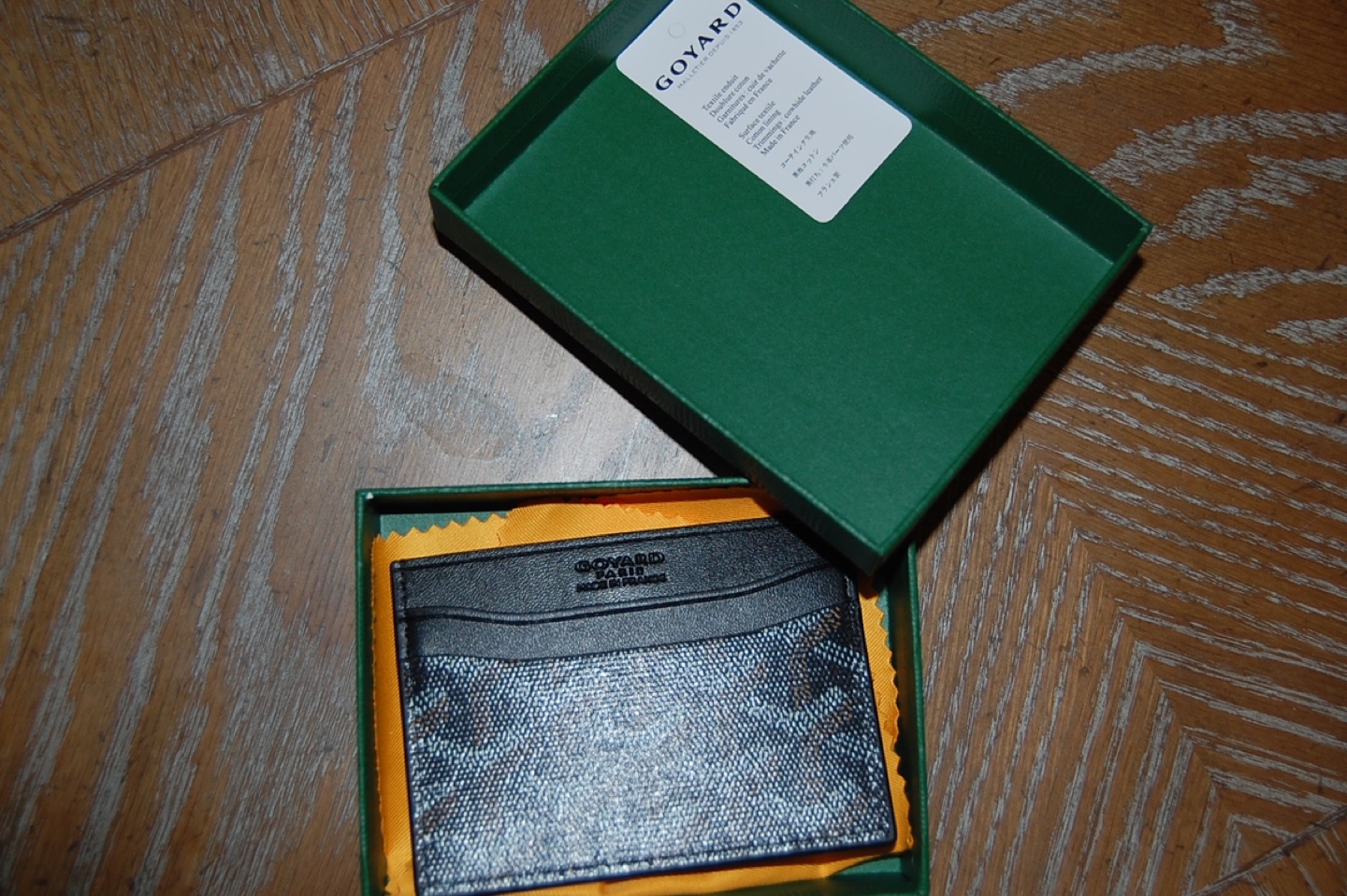 GOYARD Card Holder - Green - photo 4