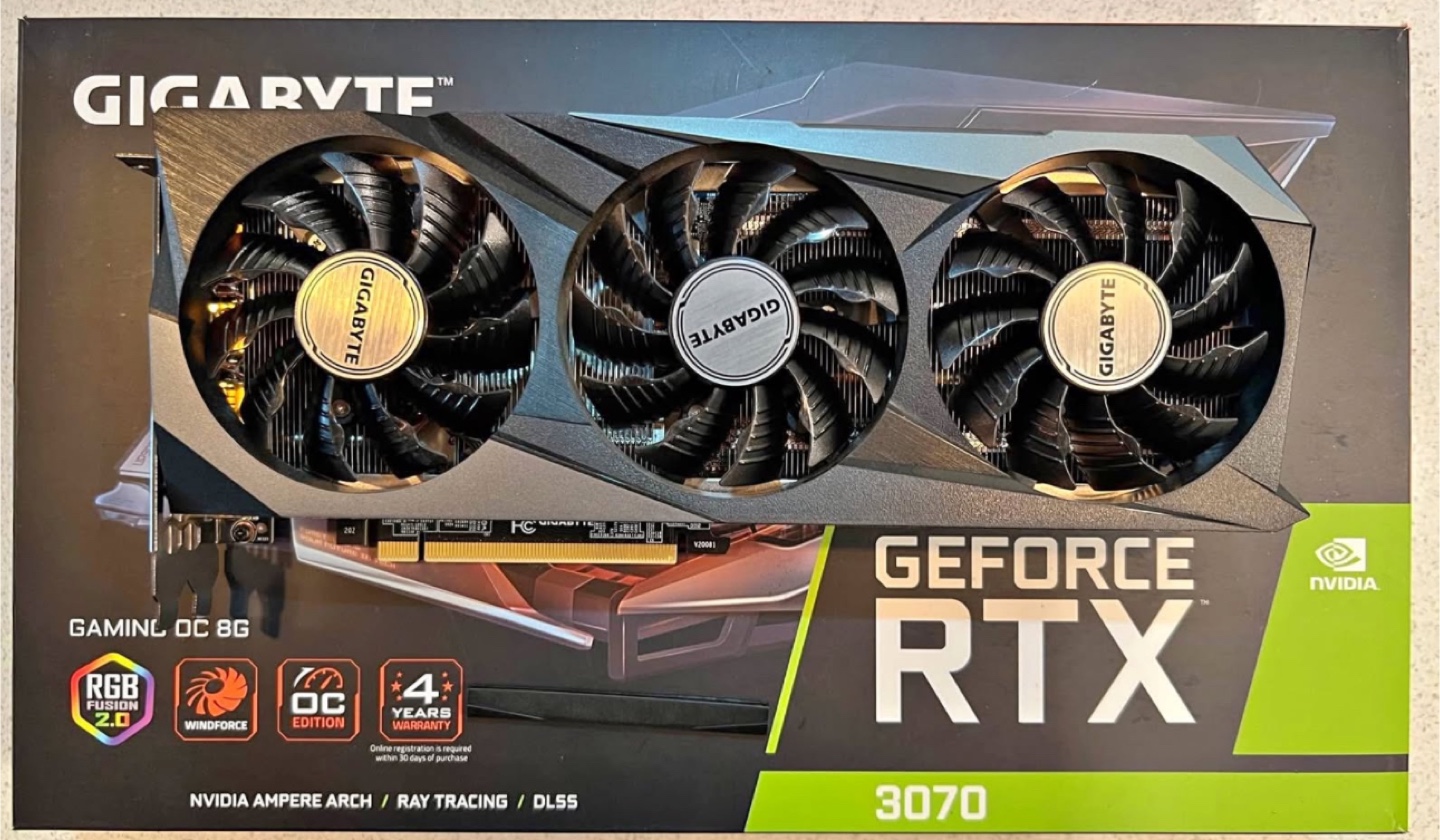 Gigabyte GeForce RTX 3070 Graphics Card - photo 2