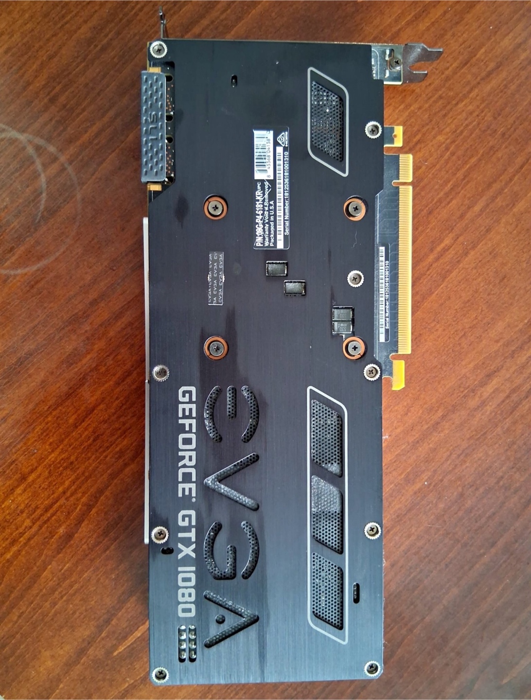 EVGA GeForce GTX 1080 Graphics Card