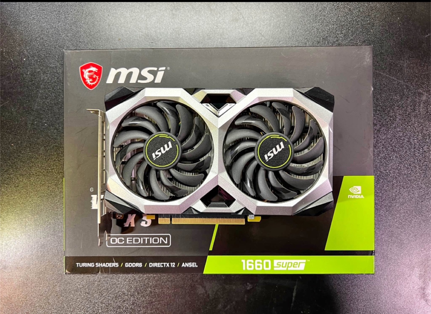 MSI GeForce GTX 1660 Super OC Edition Graphics Card