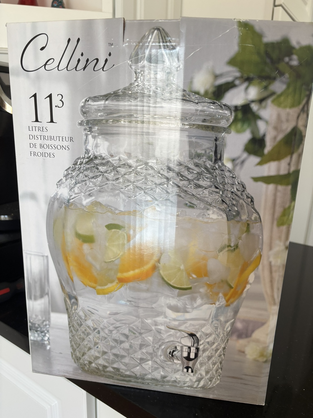 Cellini 11.3 Litre Glass Beverage Dispenser - photo 2