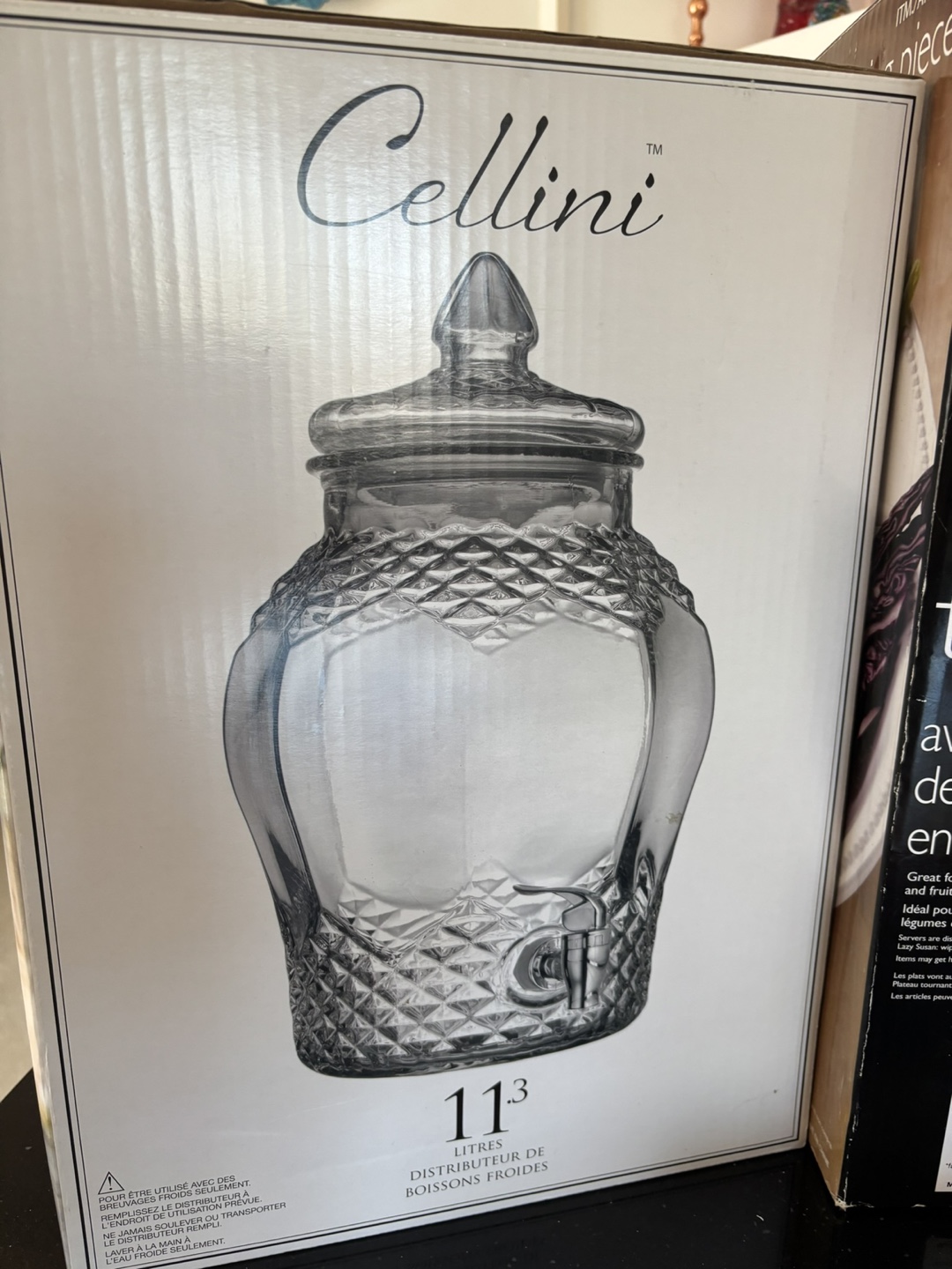 Cellini 11.3 Litre Glass Beverage Dispenser - photo 3