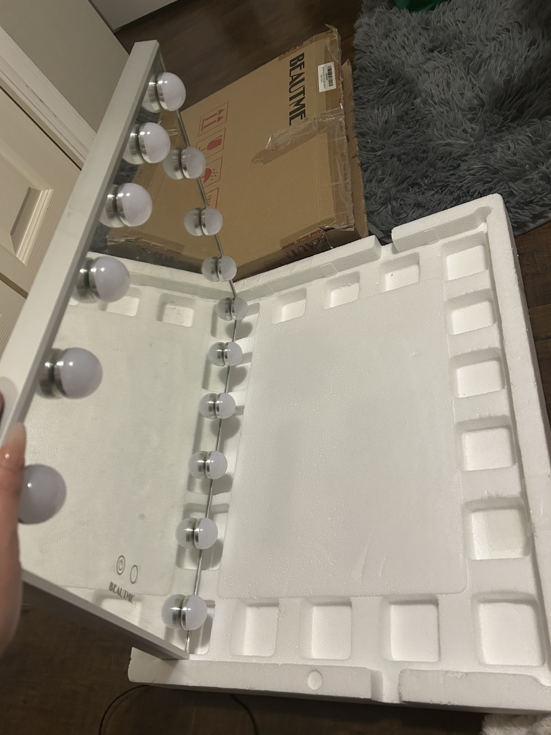 BEAUTME Hollywood Vanity Mirror with Lights