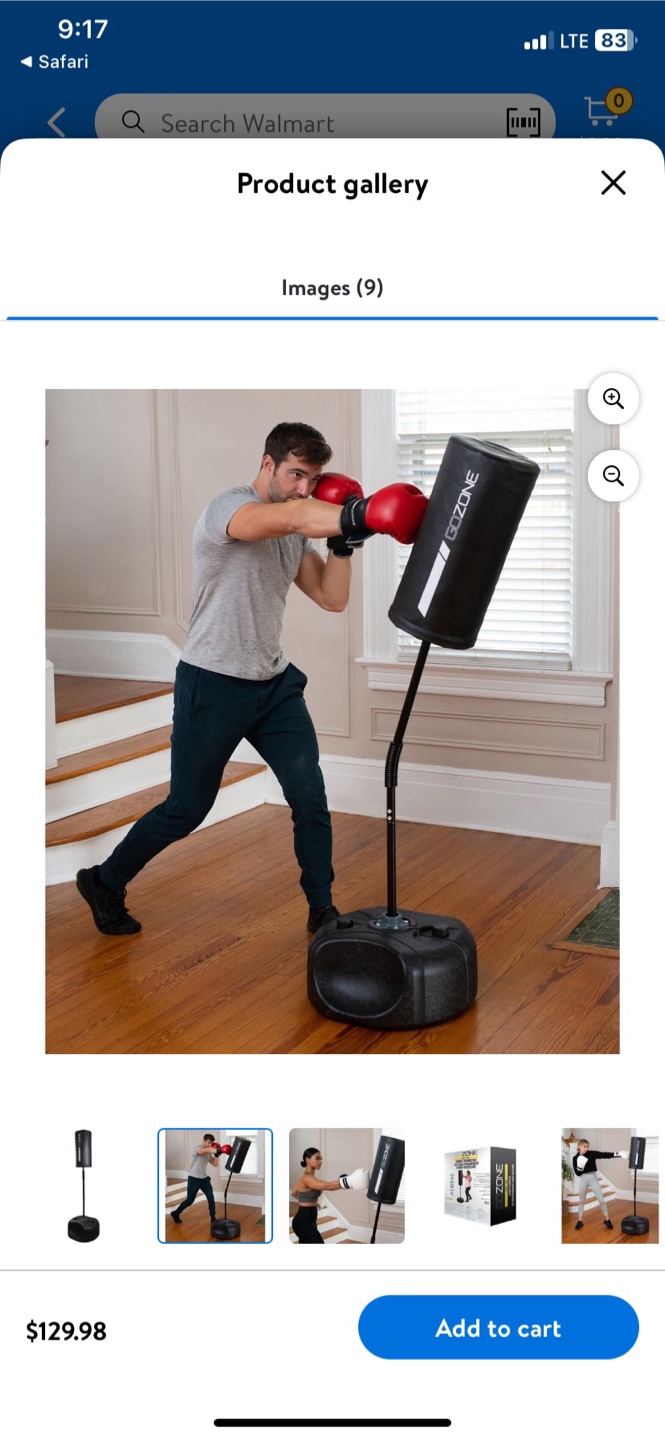 GOZONE Freestanding Punching Bag - photo 4