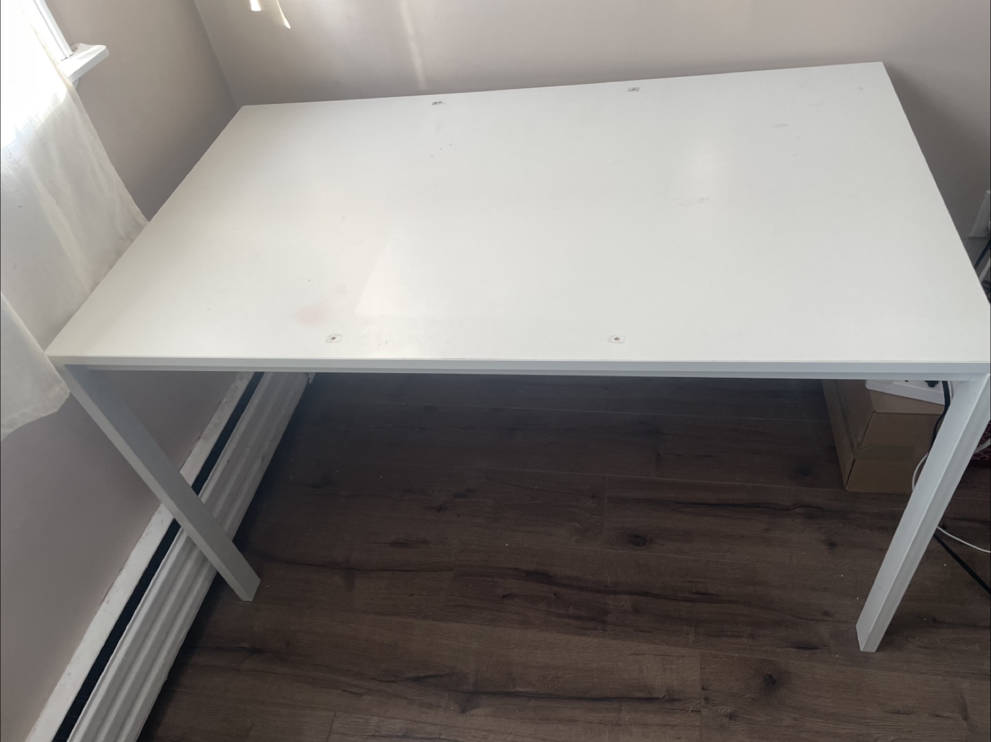 White Computer Desk