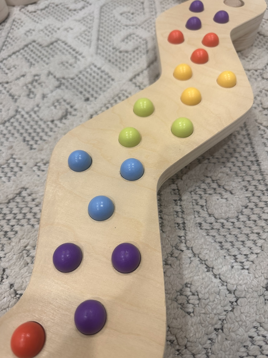 Wooden Toddler Rainbow Path & Sensory Toy - photo 3