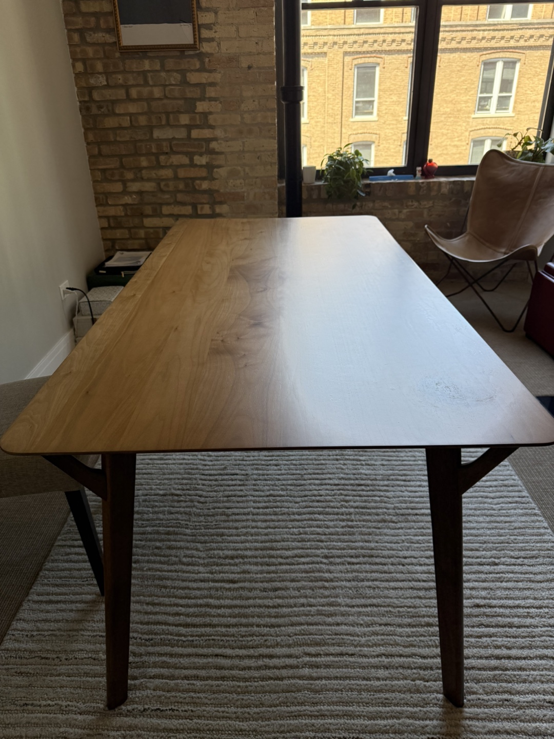 Mid Century Modern Wood Dining Table - photo 2
