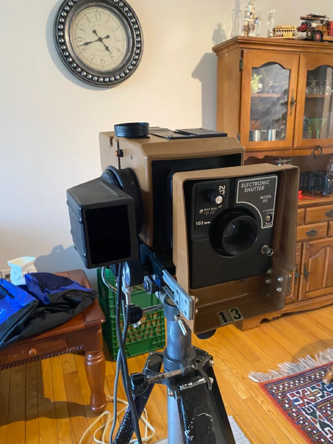 Vintage Nord Photo Eng. Inc. SLR Camera with Tripod and Case image indicator(2)