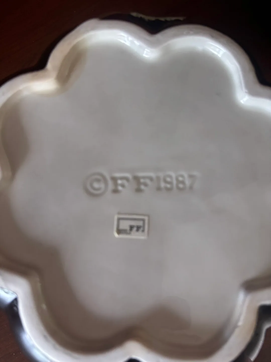 Elegant Vintage Fitz & Floyd Midnight Rose Bowl image indicator(4)