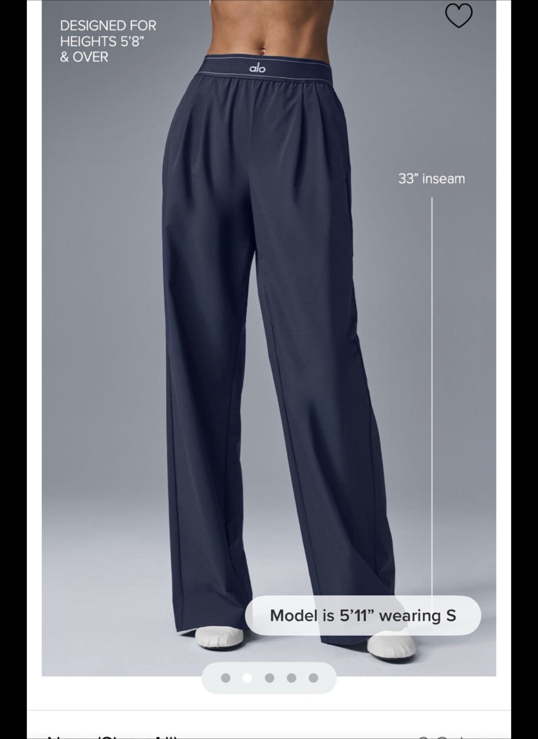 Alo Yoga Suit Up Trouser (Long) - Three colours - Size Small - photo 4