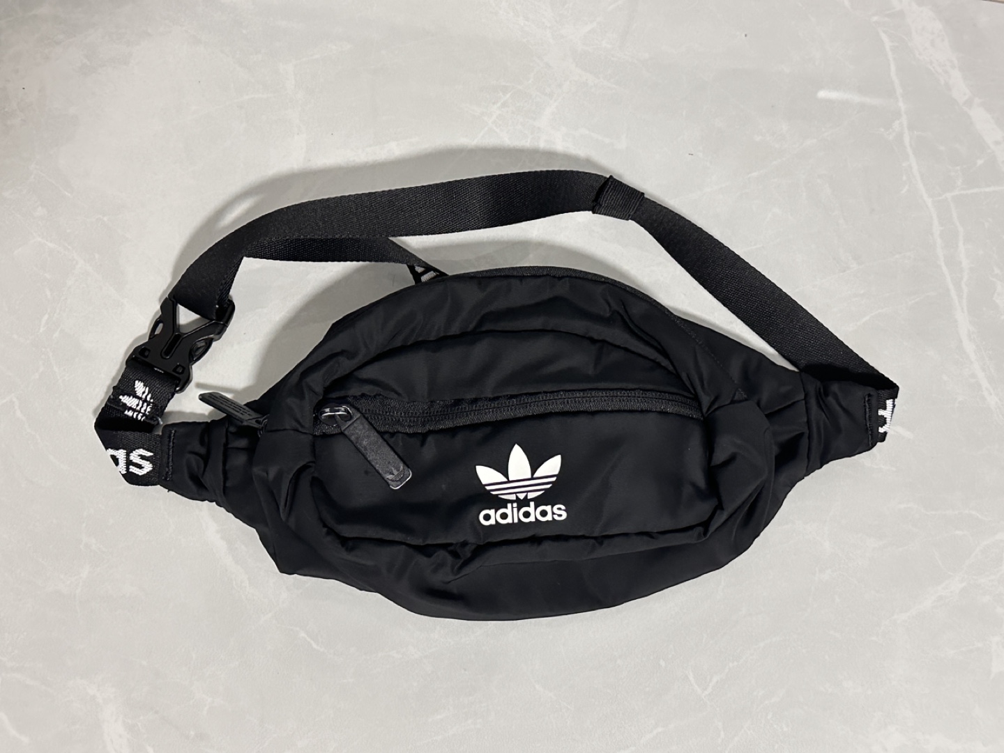 Adidas Black Waist Bag