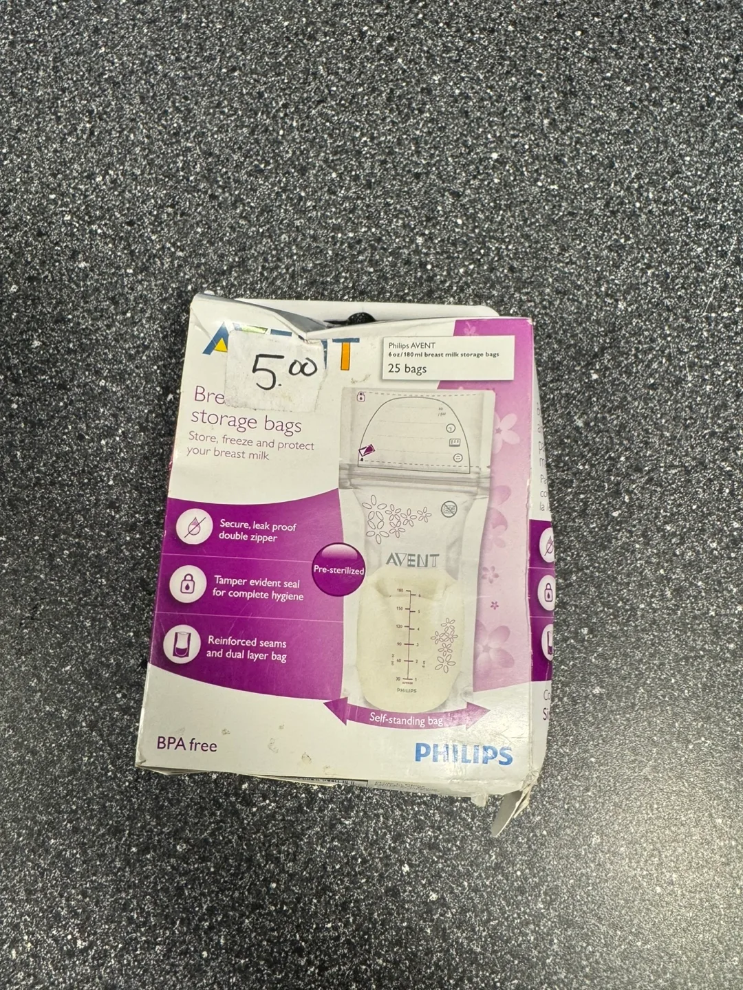 Philips Avent Breast Milk Storage Bags - 25 count thumbnail