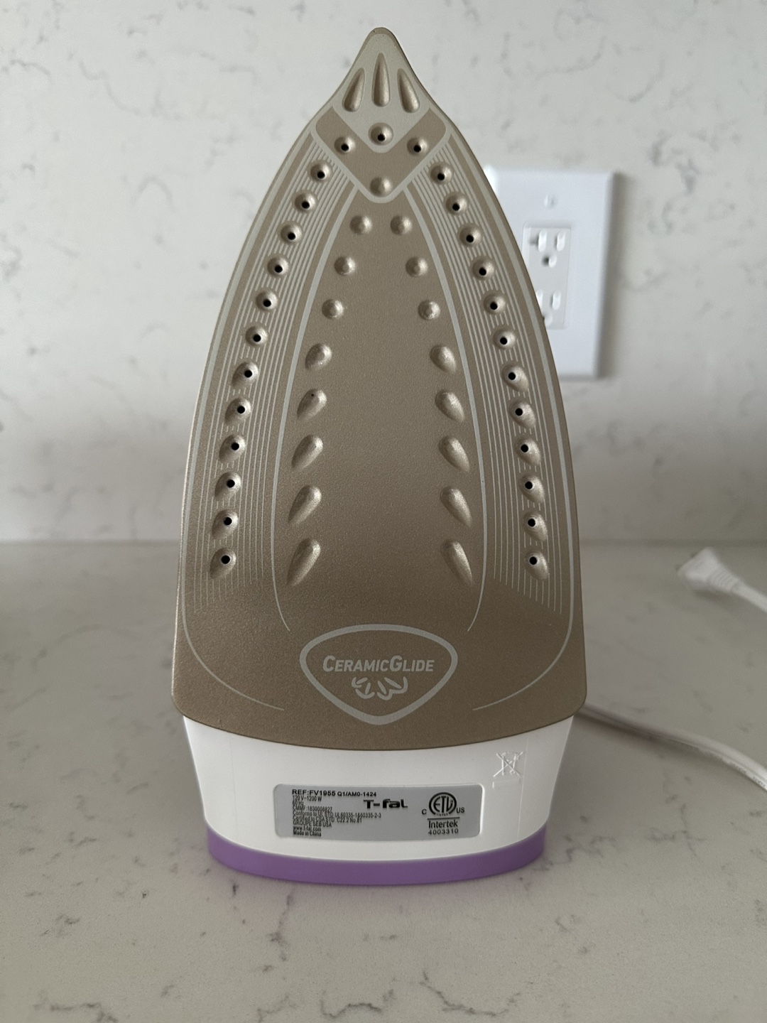 T-fal Steam Easy Plus Iron - Purple - photo 3