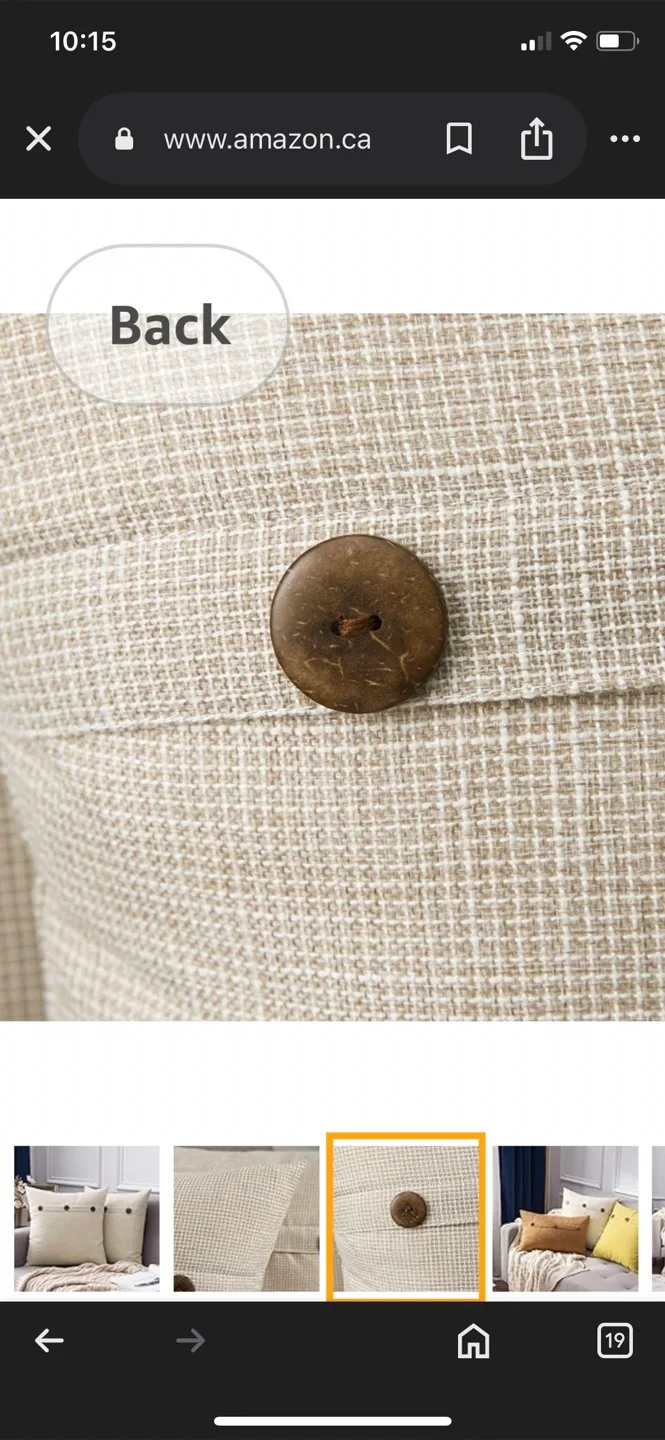 2 beautiful brand new decorative pillows covers image indicator(4)