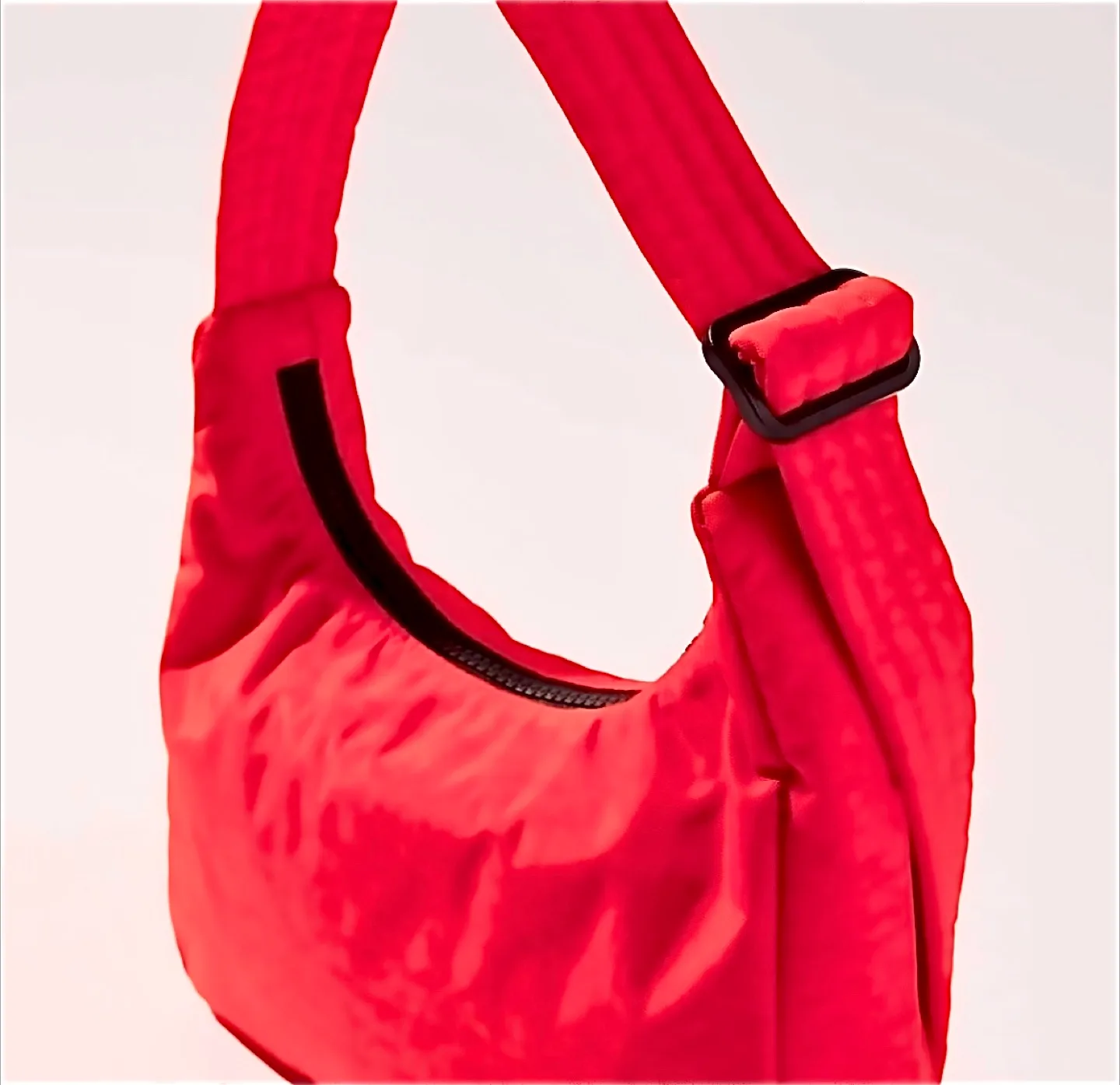 NWT Baggu Mini Nylon Shoulder Bag - Red image indicator(4)