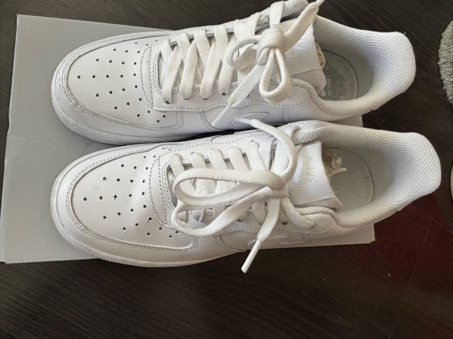 Women's Nike Air Force 1 '07 White Sneakers - Size 8 - photo 3