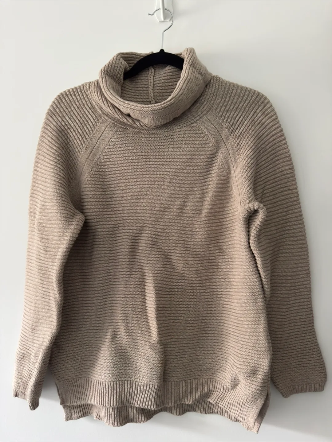 Reaction Kenneth Cole Taupe Knit Sweater - Size M thumbnail
