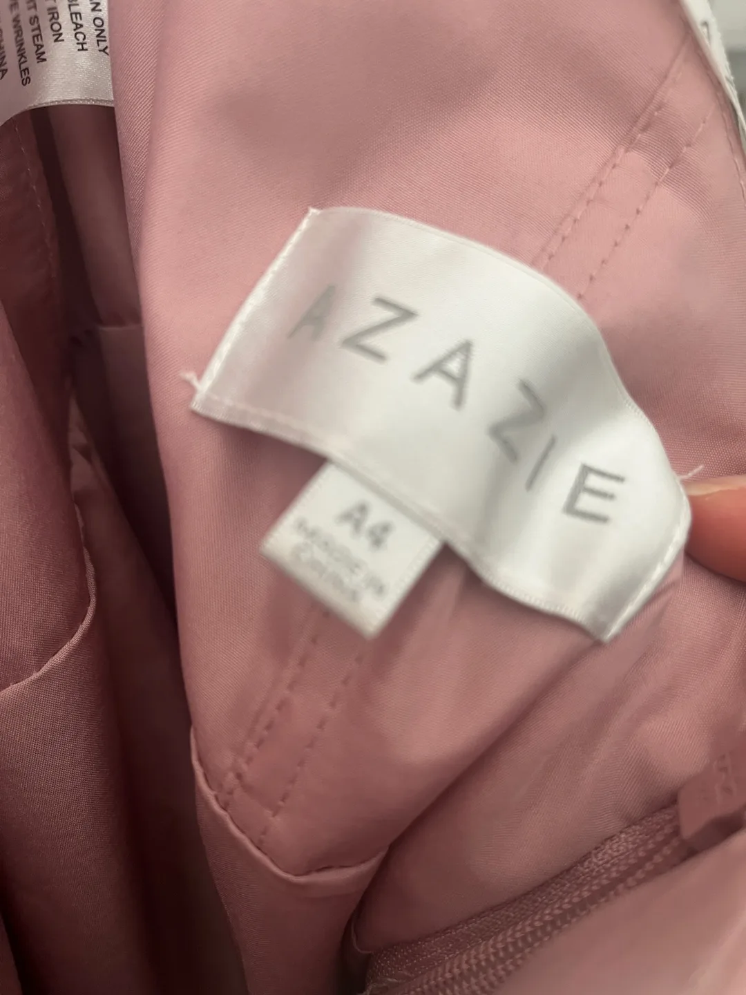 Azazie dusty rose bridesmaid dress image indicator(5)