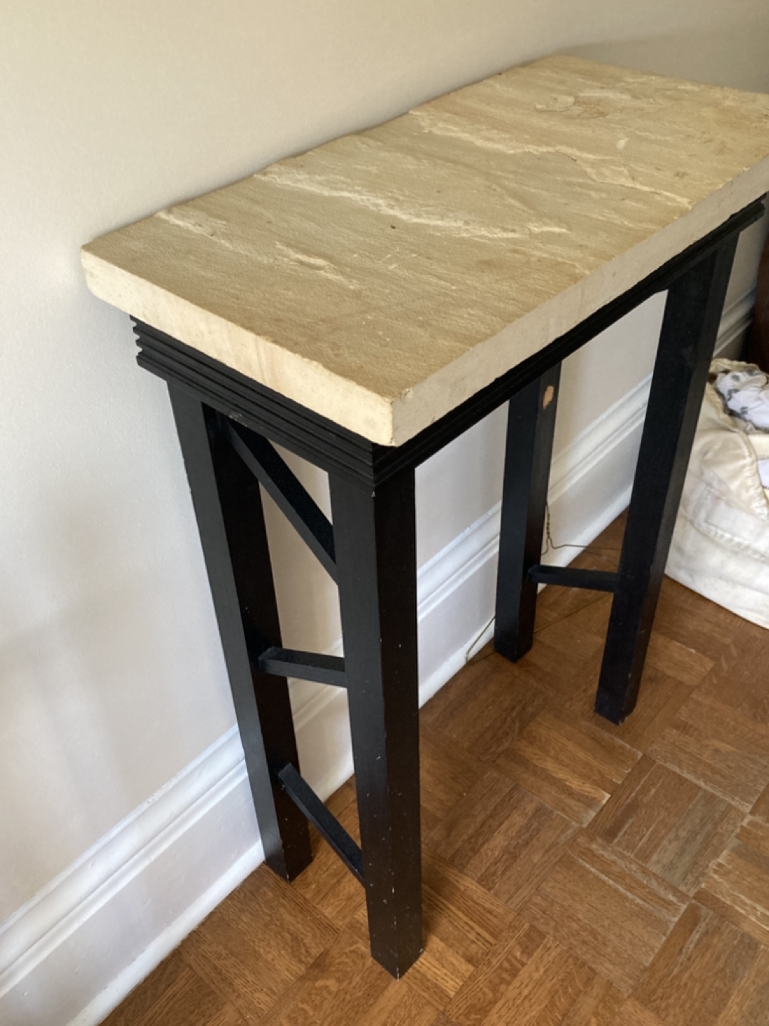 Stone Top Console Table - photo 3