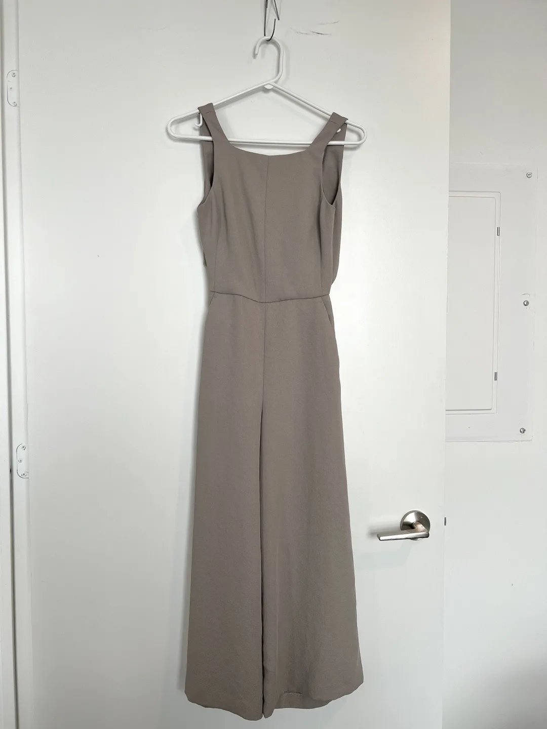 Wilfred Aritzia Ecoulement Jumpsuit Ashen Grey NEW image indicator(2)