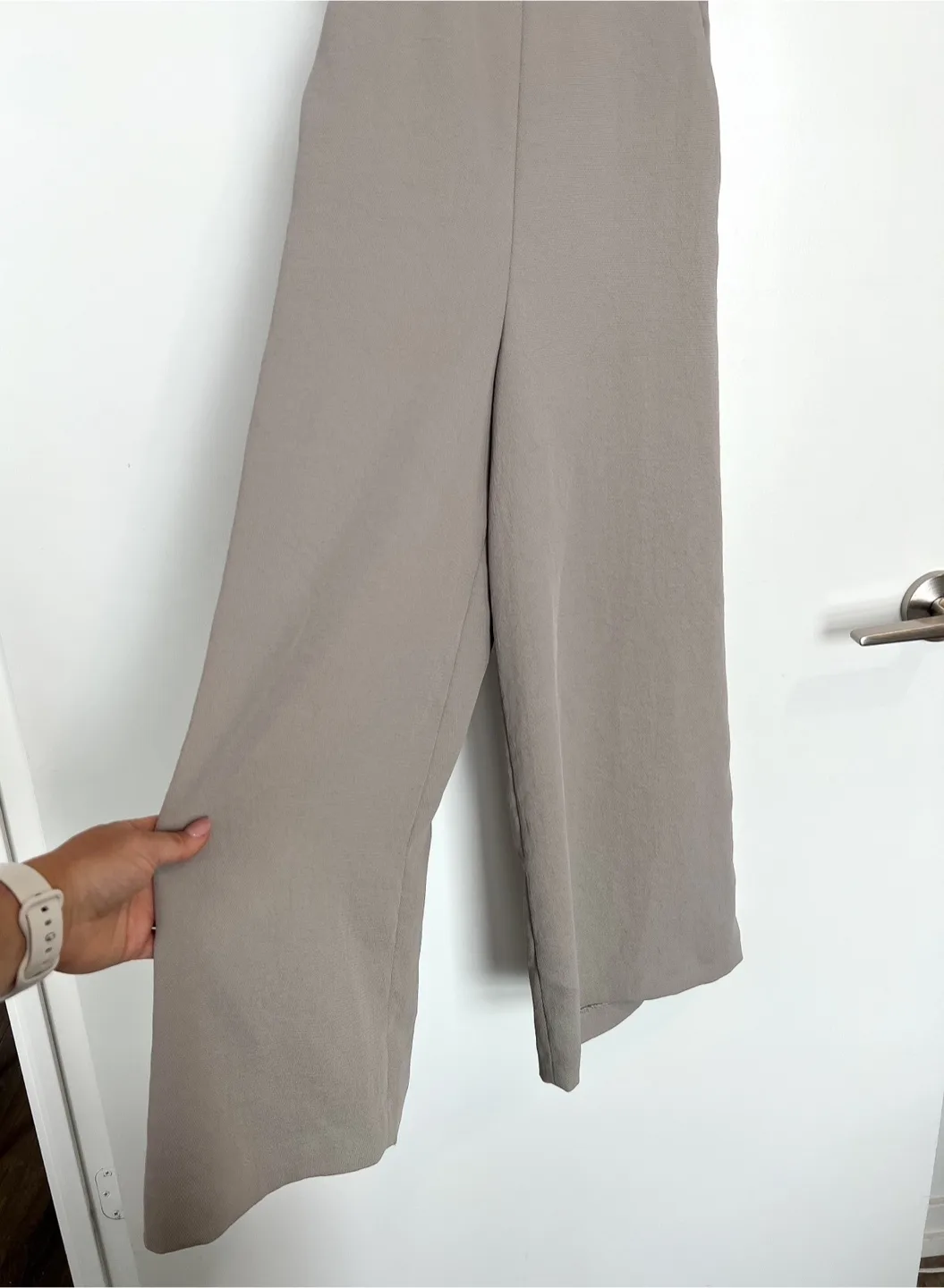 Wilfred Aritzia Ecoulement Jumpsuit Ashen Grey NEW image indicator(6)