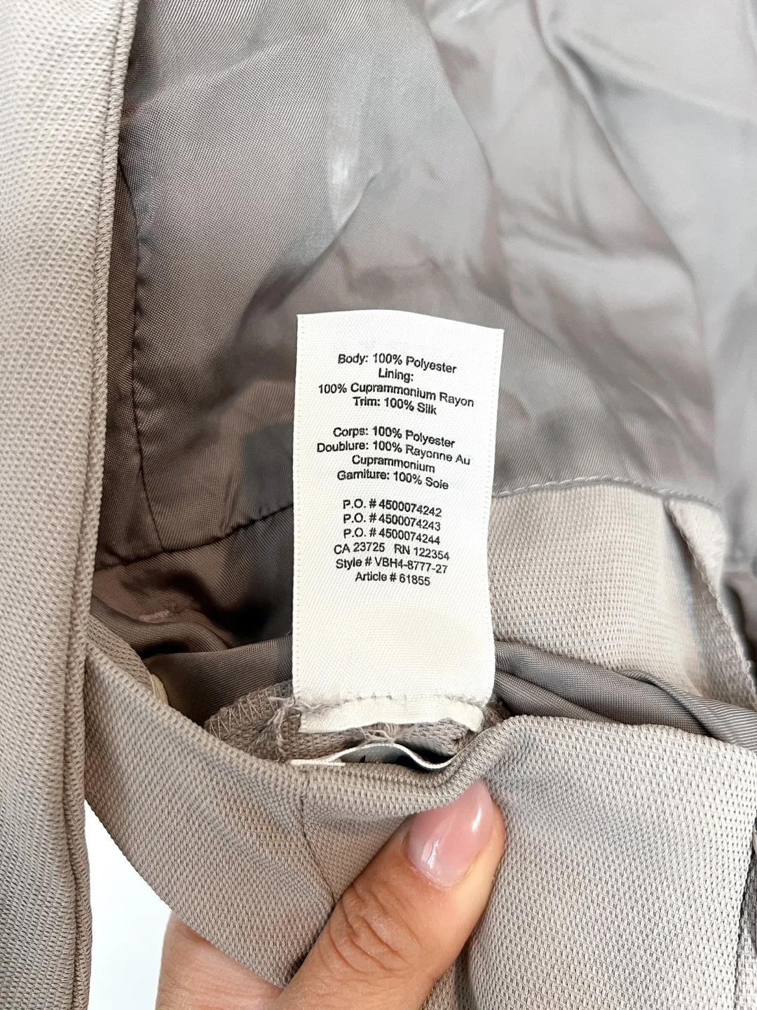 Wilfred Aritzia Ecoulement Jumpsuit Ashen Grey NEW image indicator(10)