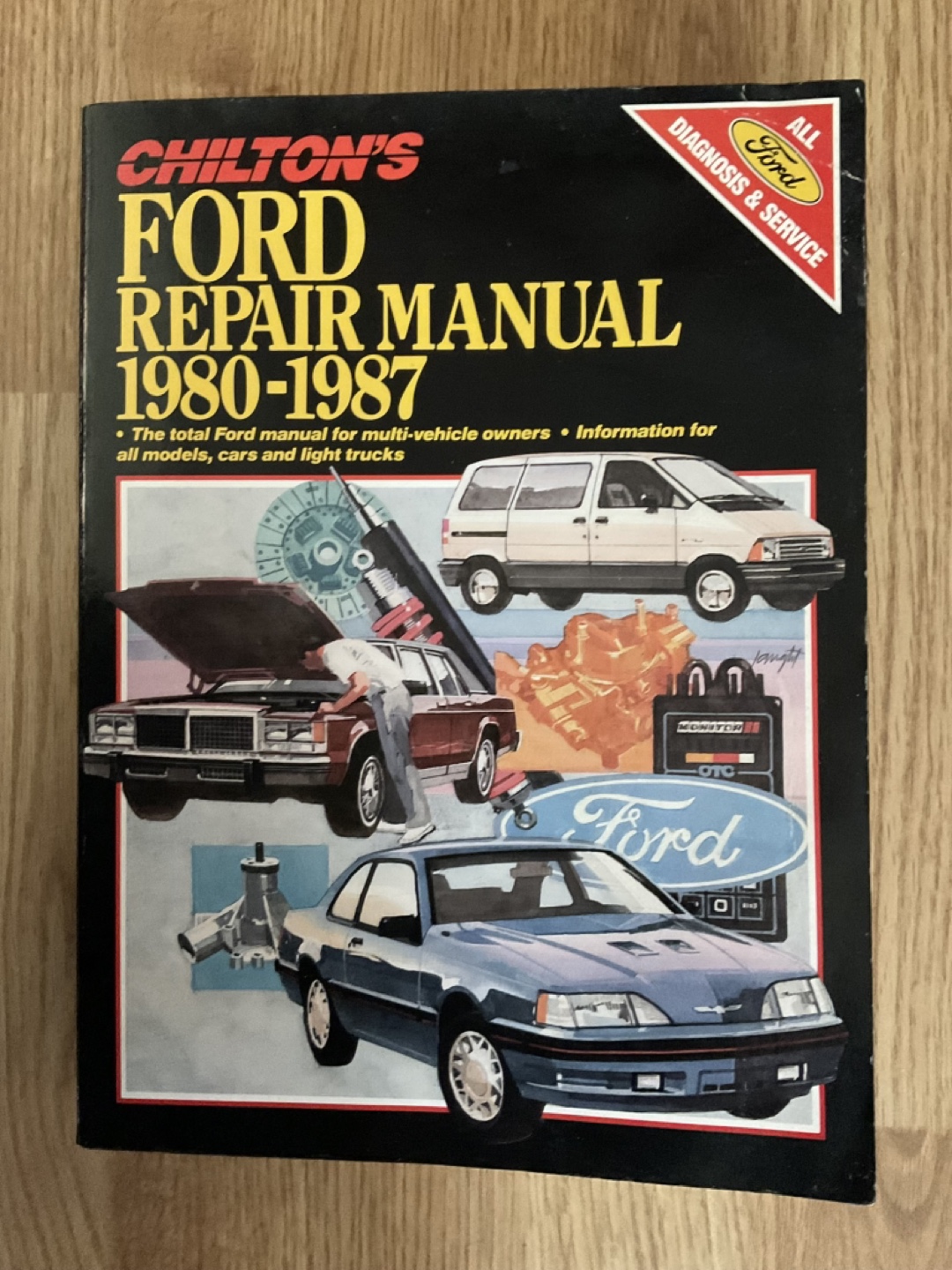 FORD REPAIR MANUAL 1980-87