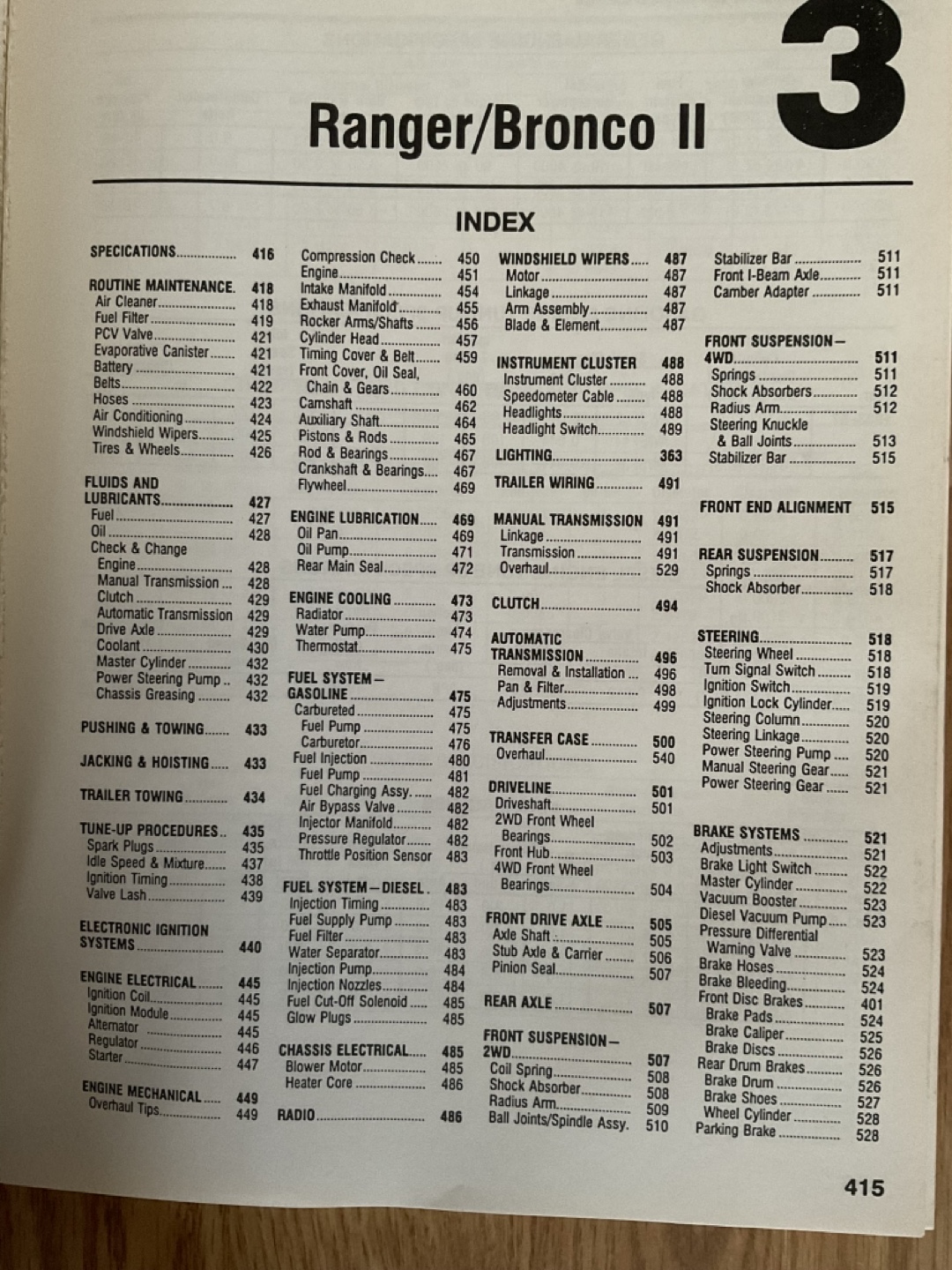 FORD REPAIR MANUAL 1980-87 - photo 5