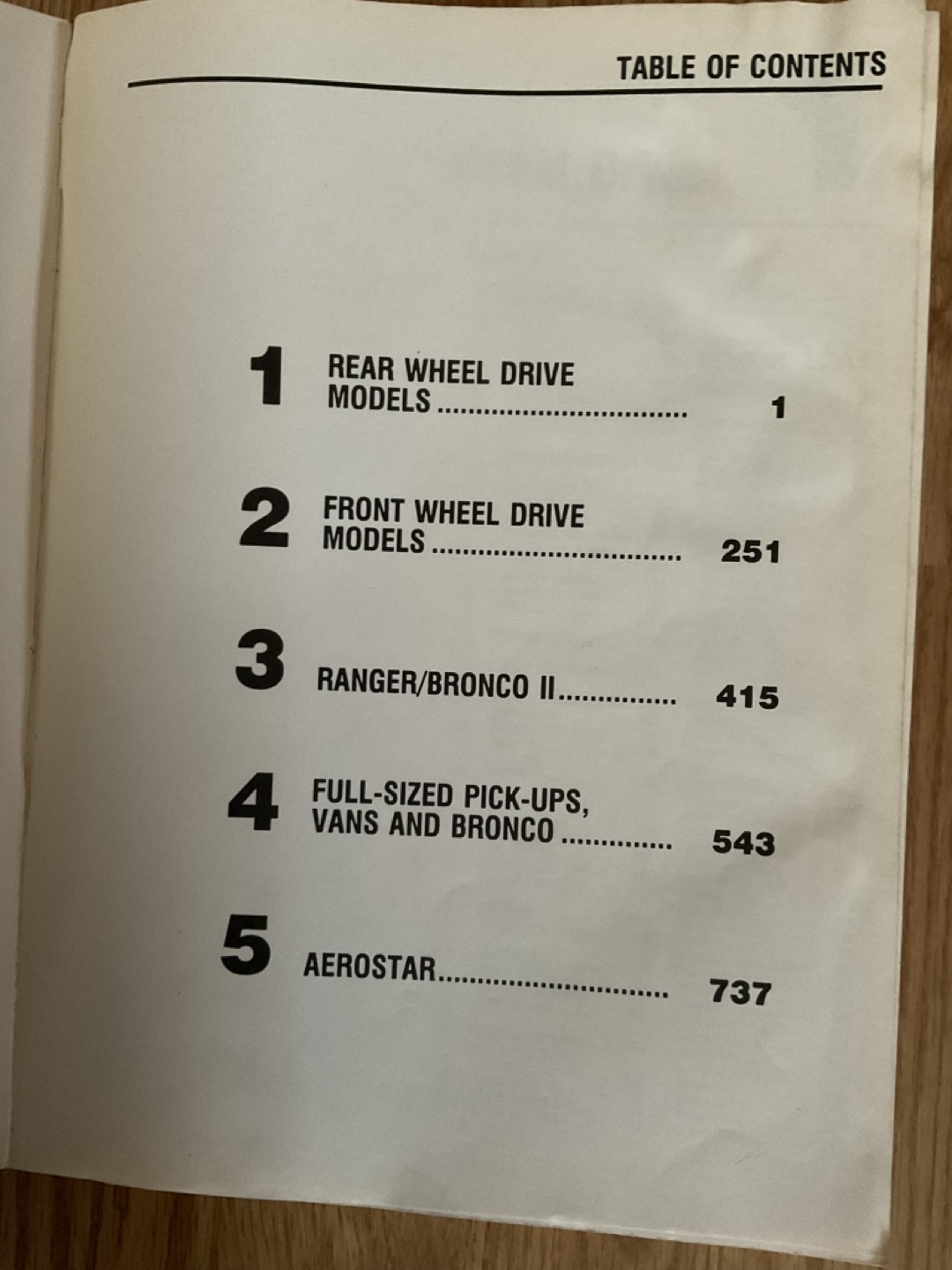 FORD REPAIR MANUAL 1980-87 - photo 3