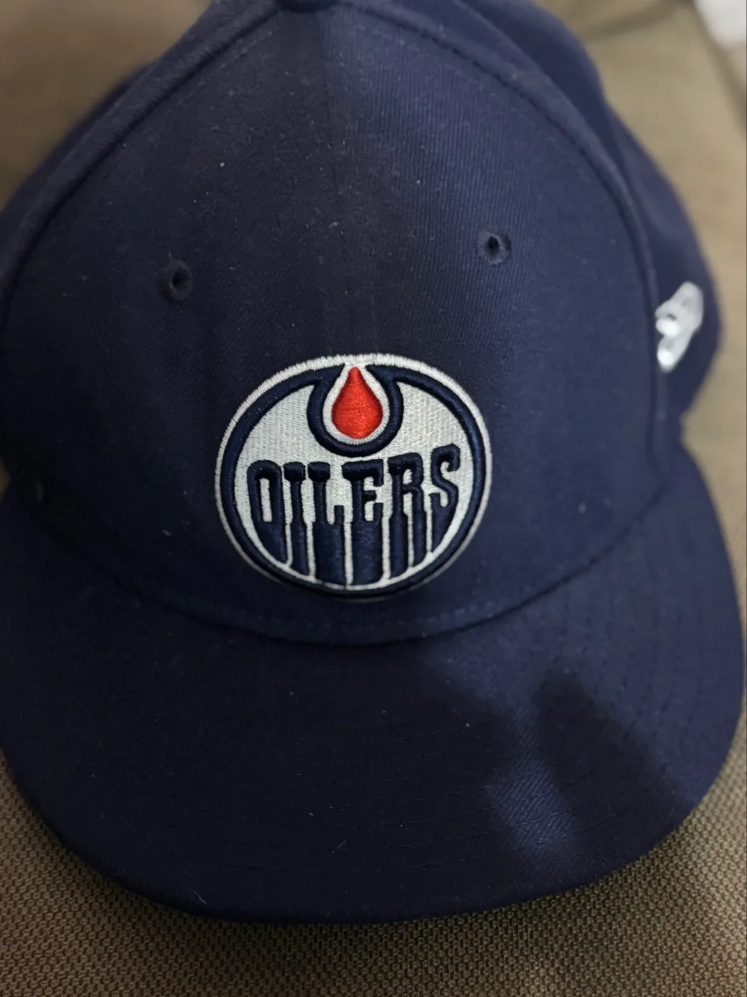 New Era 59Fifty Oilers Hat - Size 7 3/8 thumbnail