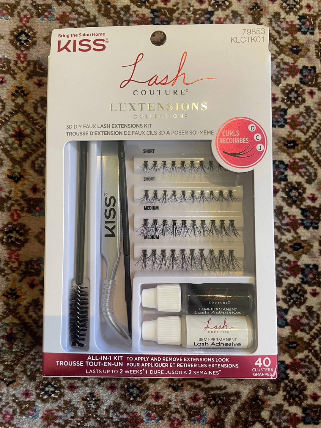 KISS 40 Lash tensions Collection