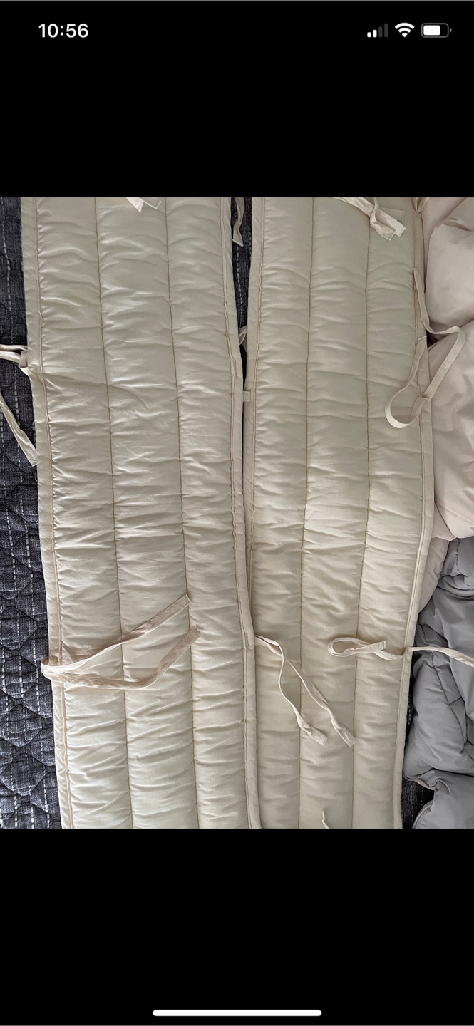 Bumper guard for a baby crib - photo 3