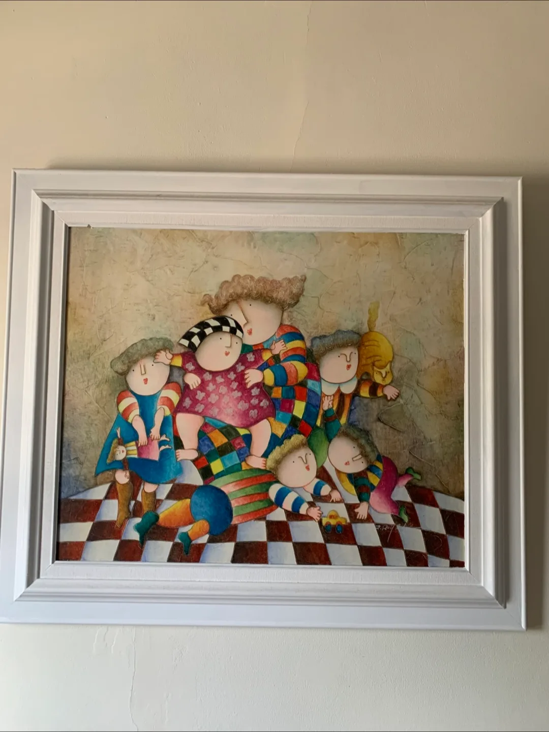 Charming Framed Children's Artwork thumbnail