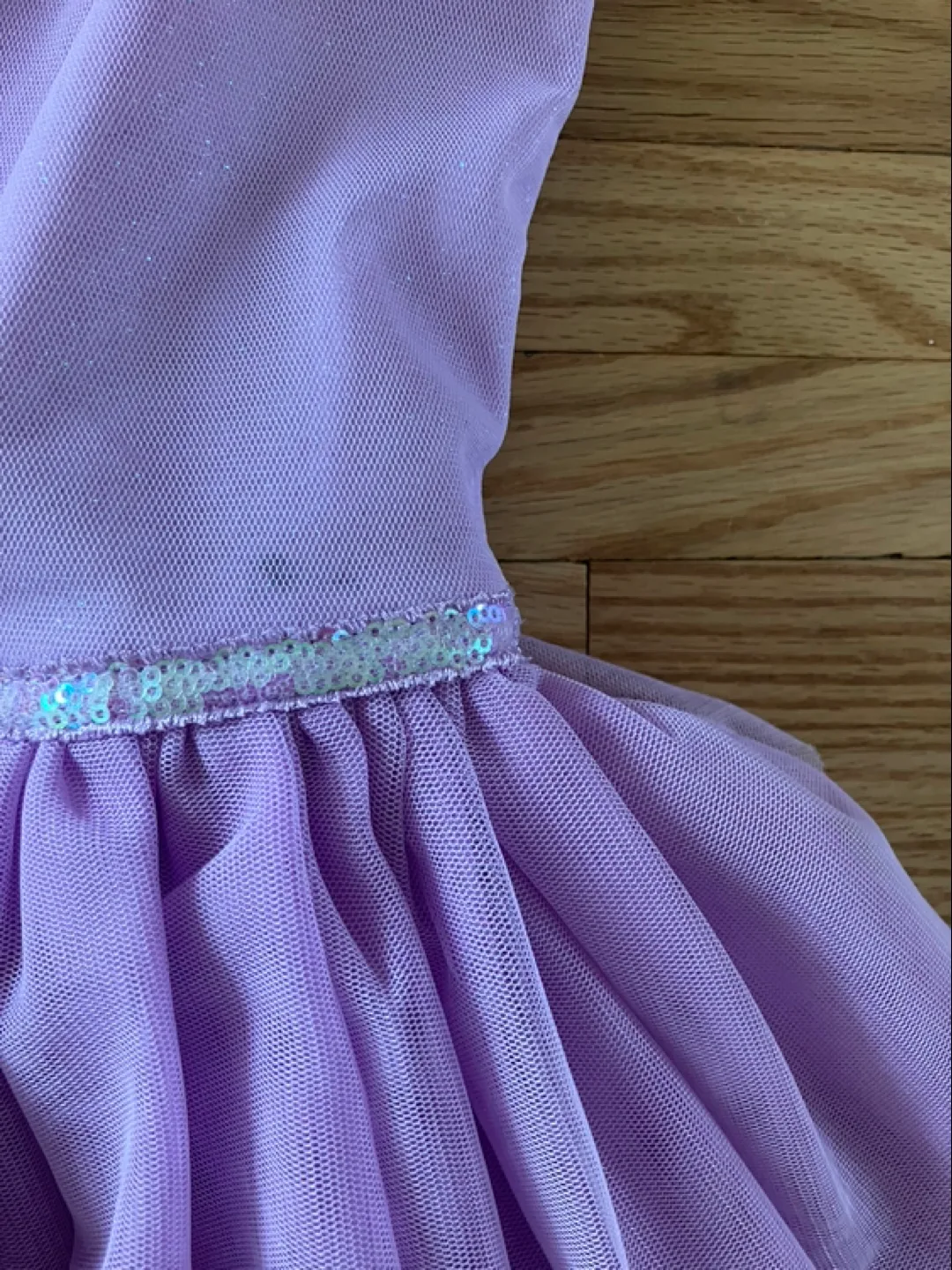 Girls Purple Tulle Layered Dress - size 10 image indicator(2)
