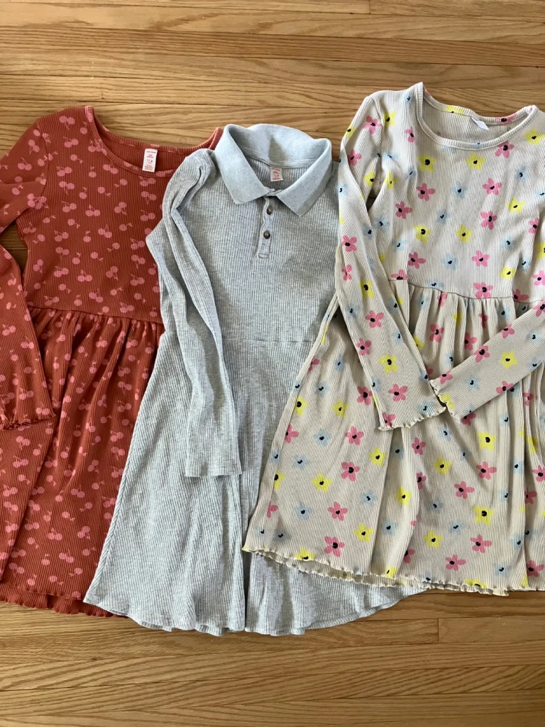 Pack of 3 Girls Long Sleeve Dresses - 3 pieces image indicator(8)