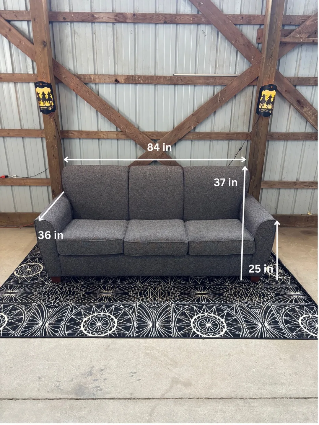 Decor Rest 2025 Sofa in Grey - Made in Canada 🇨🇦 thumbnail