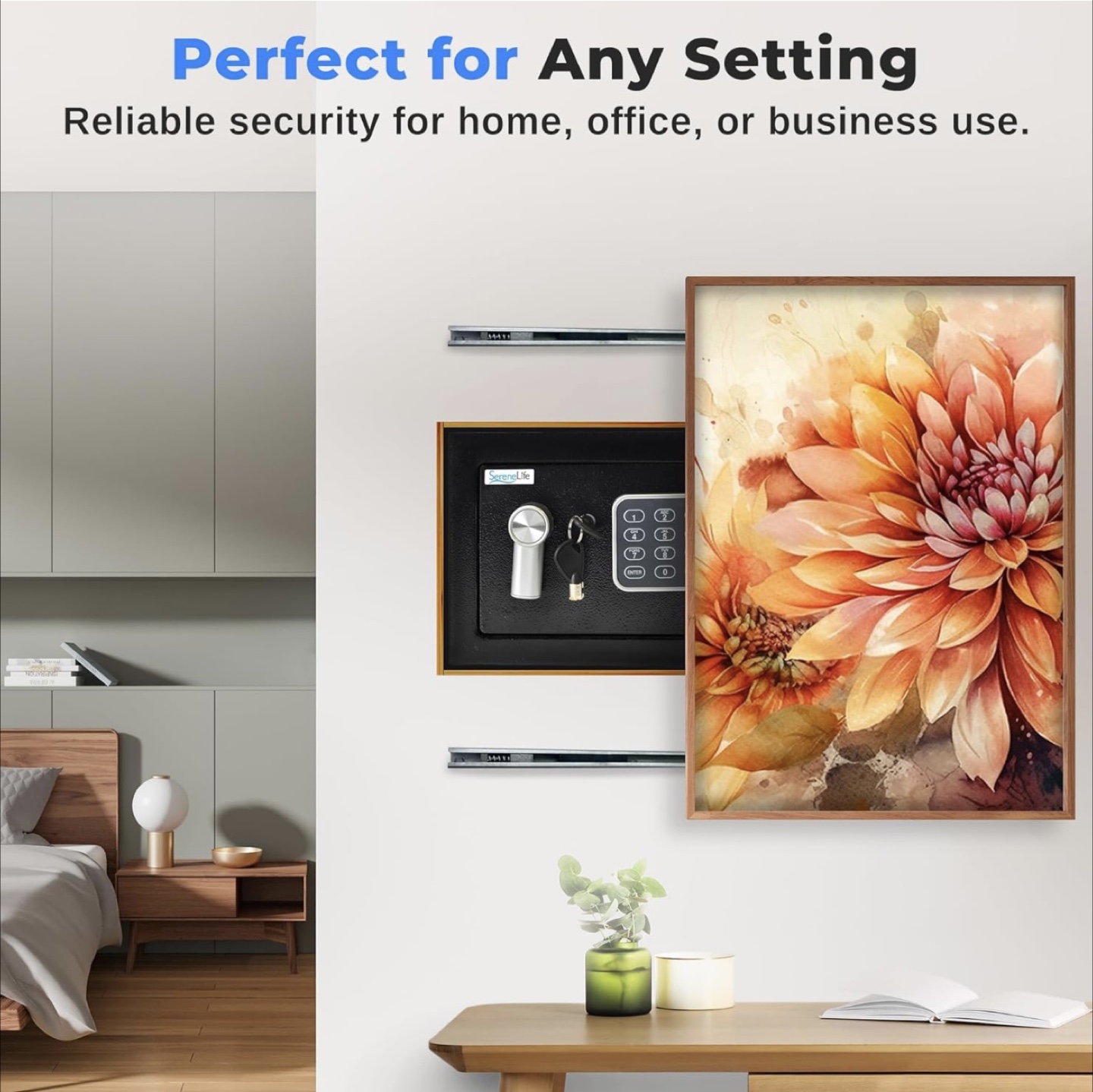 SereneLife Fireproof and Waterproof Security Safe - photo 4