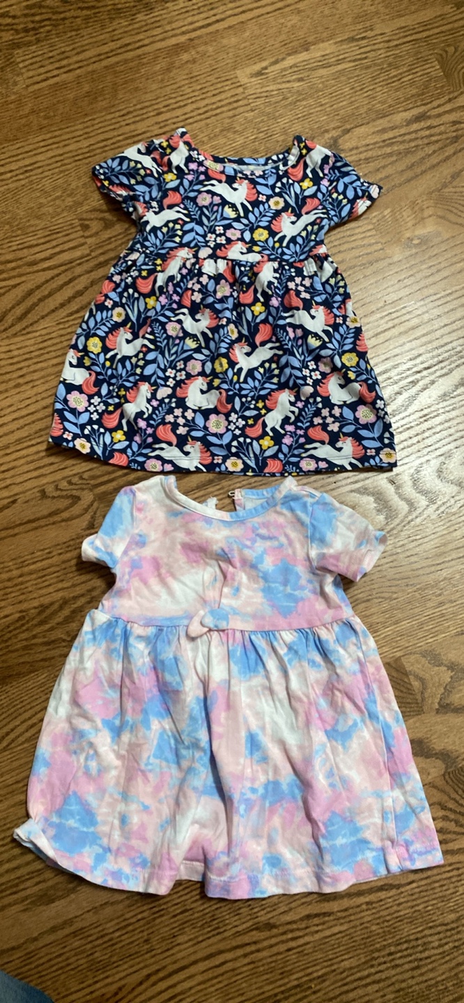 Baby Girl Clothes Bundle - Dresses, Shorts, Pants - Size 12M - photo 4