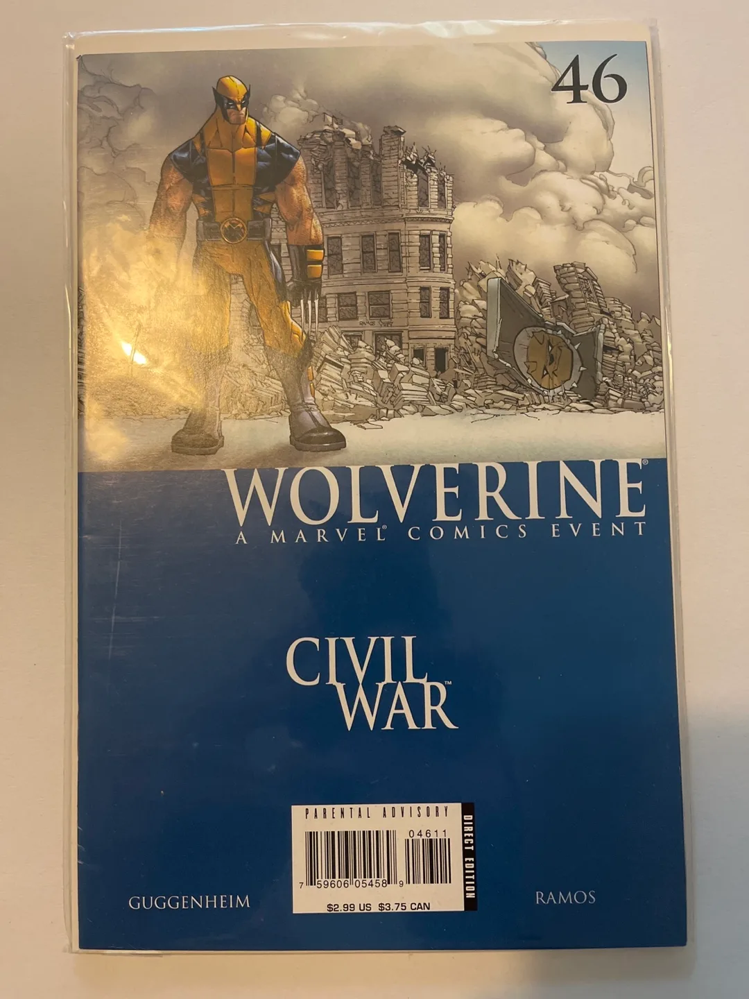 WOLVERINE Civil War #46 & #47 Set – Marvel Action at Its Best! thumbnail