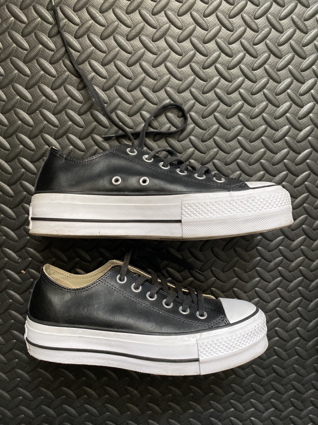 Converse All Star Platform Leather Sneakers - photo 2